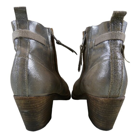 Humanoid Sterre Metallic Ankle Boot US 7.5 EU 39 #783 - Picture 3 of 9